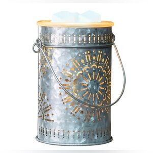 Candle Warmers Etc. Galvanized Tin Illumination Fragrance Warmer - NIB